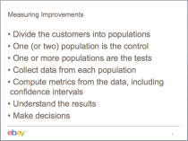 A slide with the right amount of content