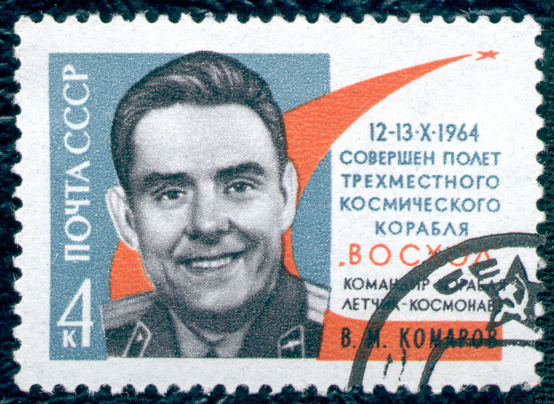 Vladimir Komarov, the cosmonaut who died in the ill-fated Soyuz 1